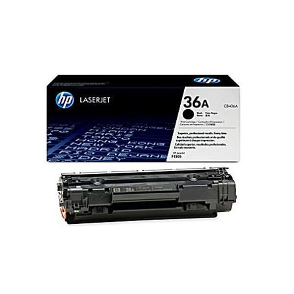 HP 36A Black Original LaserJet Toner Cartridge
