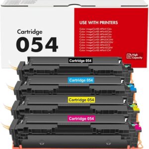 Canon 054 Colour Original Toner Cartridge (Cyan, Magenta & Yellow)