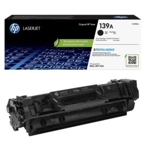 HP 139A Black Original LaserJet Toner Cartridge (W1390A)